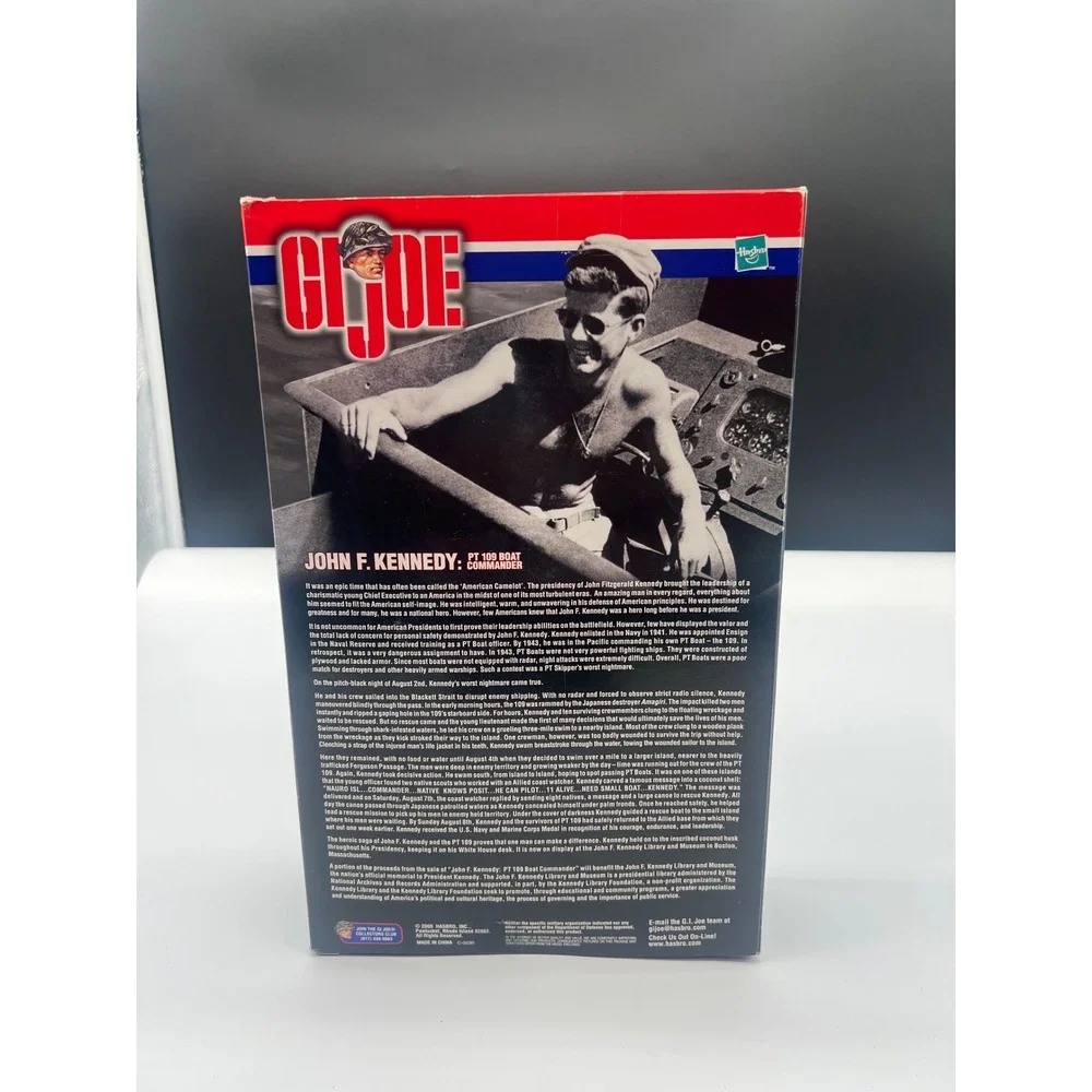 Hasbro GI Joe John F Kennedy Boat Commander New in Box